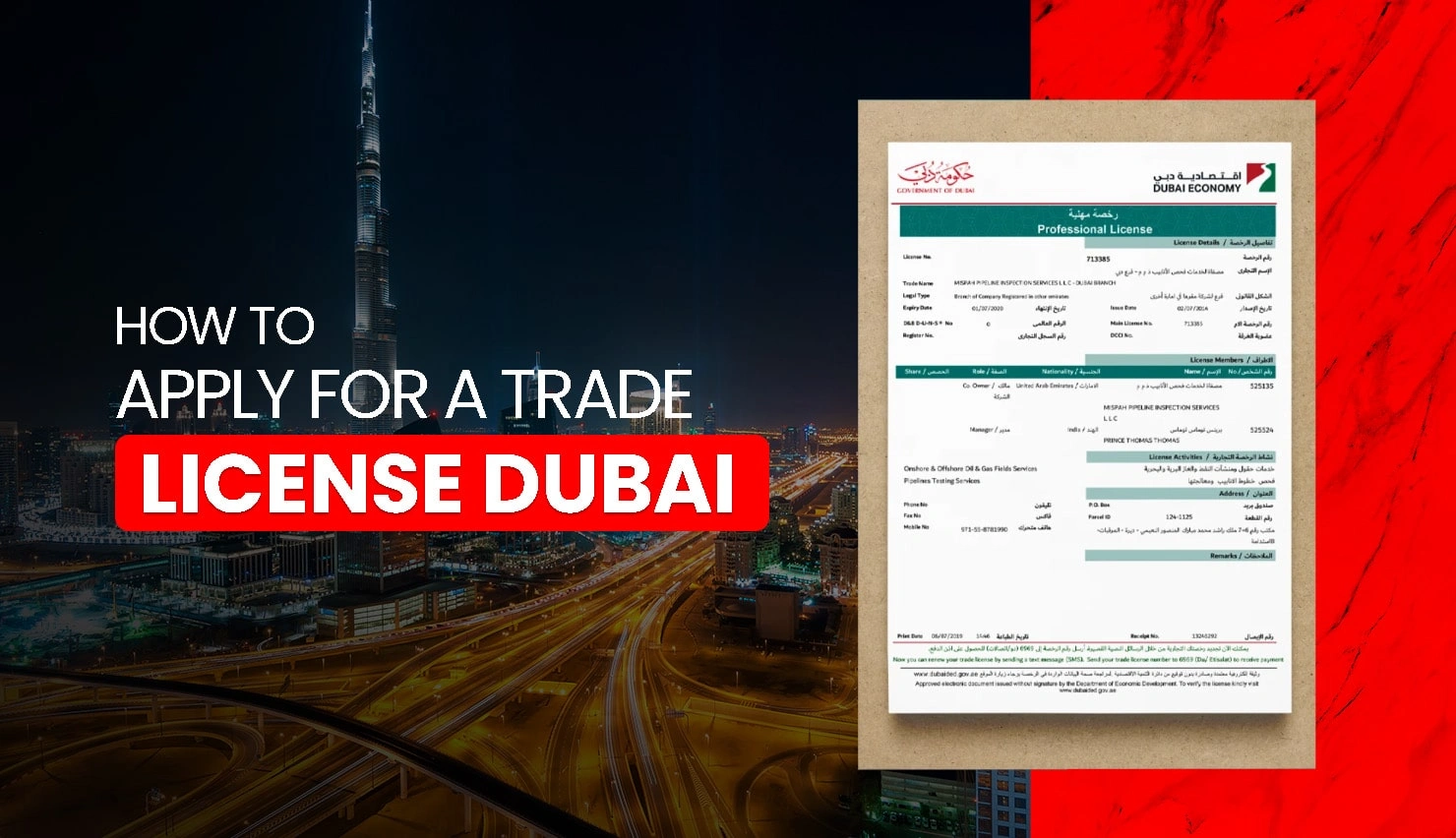 Trade License Dubai